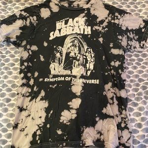 Black Sabbath symptom tie dye shirt (s)